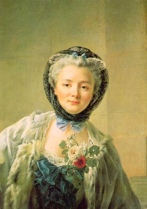  Jean-Germain  Drouais Madame Drouais oil painting image